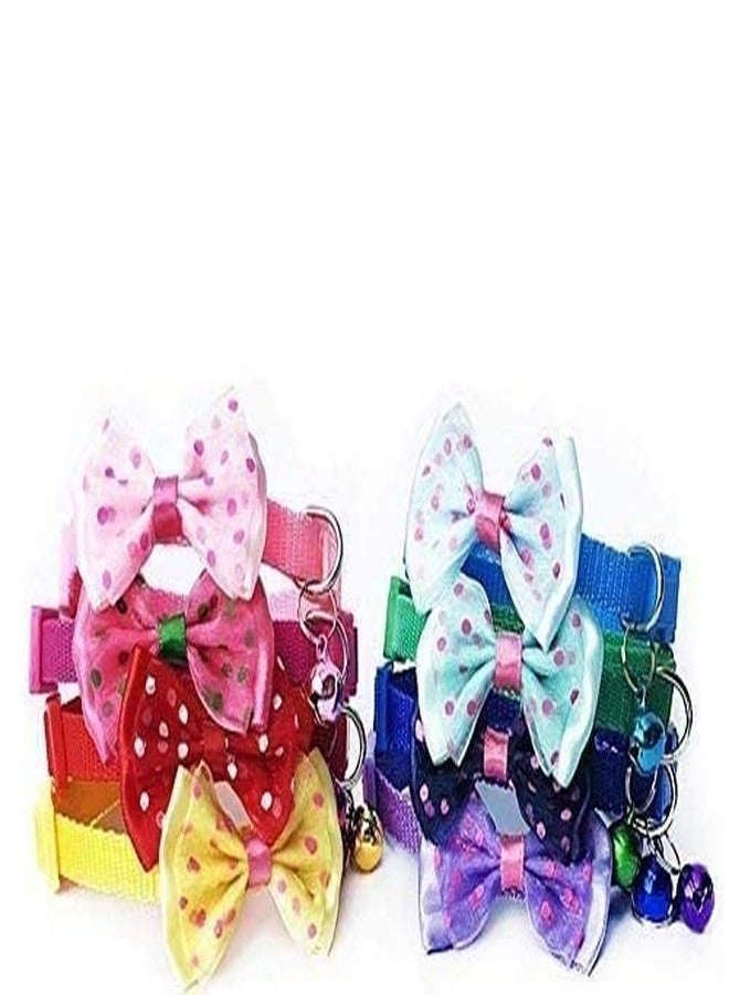 Pups&Pets طوق قطط من Pups&Pets مع جرس وربطة عنق صفراء (صغير جدًا) - للكلاب الصغيرة والجراء - Image 3